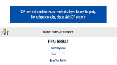 SOF IEO Final Result 2024 declared at sofworld.org, direct link to check here SOF IEO Final Result 2024 declared at sofworld.org, direct link to check here