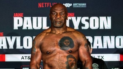 After the fight, Tyson posted on social media to express his relief at coming back into the ring. (@miketyson/Instagram) After the fight, Tyson posted on social media to express his relief at coming back into the ring. (@miketyson/Instagram)