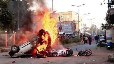 Strife-torn Manipur has been witnessing ethnic violence since the Meiteis vs Kukis clashes began in May 2023. (PTI) Strife-torn Manipur has been witnessing ethnic violence since the Meiteis vs Kukis clashes began in May 2023. (PTI)