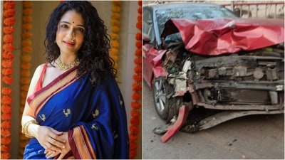 Actor Urmila Kothare was also injured in the accident. Actor Urmila Kothare was also injured in the accident.