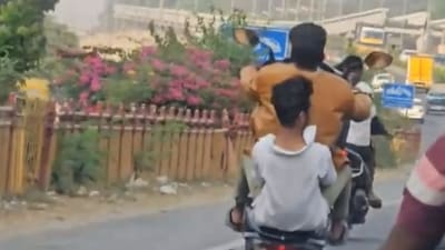 Two killed while performing stunts in Bengaluru (Pic for representation) (X/@3rdeyedude) Two killed while performing stunts in Bengaluru (Pic for representation) (X/@3rdeyedude)
