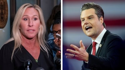 Marjorie Taylor Greene and Matt Gaetz have called on Congress to release the names of lawmakers who have used taxpayer funds to settle sexual harassment claims Marjorie Taylor Greene and Matt Gaetz have called on Congress to release the names of lawmakers who have used taxpayer funds to settle sexual harassment claims