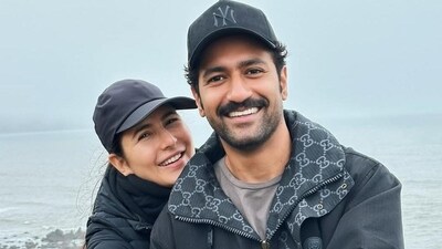 Katrina Kaif shared a new picture with Vicky Kaushal on her Instagram. Katrina Kaif shared a new picture with Vicky Kaushal on her Instagram.