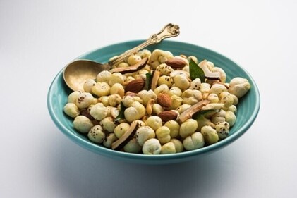 Keep healthy snacks readily available, such as roasted nuts, cut vegetables, or fruit; even makhana is a great snacking option. (Unsplash)