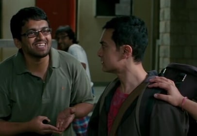 Rajeev in a still from the ragging scene Rajeev in a still from the ragging scene