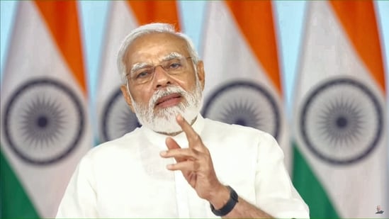 A study of the audited statements on the Prime Minister's Citizen Assistance and Relief in Emergency Situations (PM CARES) Fund website shows that the voluntary contribution peaked at ₹7,184 crore in 2020-21 (PTI)
