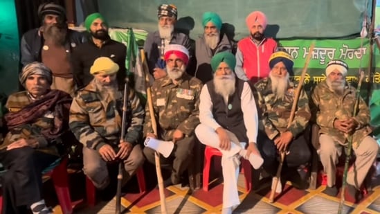 Farmer leader Kaka Singh Kotra confirmed that Dallewal's hunger strike entered its 33rd day on Saturday. (HT_PRINT)