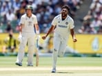 India's Mohammed Siraj celebrates the dismissal of Australia's Marnus Labuschagne during Day 4 of the fourth Test. India's Mohammed Siraj celebrates the dismissal of Australia's Marnus Labuschagne during Day 4 of the fourth Test.