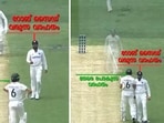 Screenshot from Kerala Police video involving Virat Kohli and Sam Konstas’ shoulder-bump incident. 