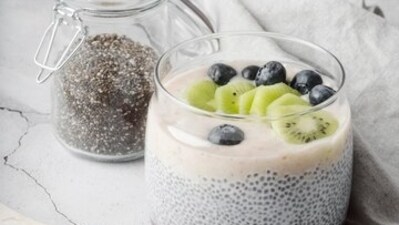 Method: Add chia seeds to a bowl along with coconut milk, protein powder and stevia. Mix it all well and put it in the fridge for some time. Add fruits for topping, if you like. Serve cold. (Representative photo: Freepik) Method: Add chia seeds to a bowl along with coconut milk, protein powder and stevia. Mix it all well and put it in the fridge for some time. Add fruits for topping, if you like. Serve cold. (Representative photo: Freepik)
