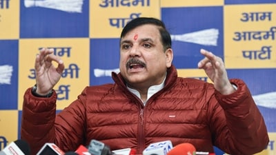 Aam Aadmi Party (AAP) leader Sanjay Singh (ANI) Aam Aadmi Party (AAP) leader Sanjay Singh (ANI)