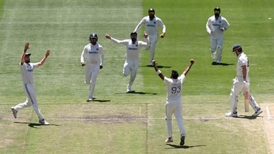 Jasprit Bumrah gave India a strong head start in the second innings, getting the wicket of opener Sam Konstas (8) early. Bumrah also accounted for the dismissals of Travis Head (1), Mitchell Marsh (0) and Alex Carey (2). (AFP) Jasprit Bumrah gave India a strong head start in the second innings, getting the wicket of opener Sam Konstas (8) early. Bumrah also accounted for the dismissals of Travis Head (1), Mitchell Marsh (0) and Alex Carey (2). (AFP)