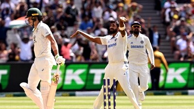 Jasprit Bumrah gave Sam Konstas a send-off after bowling him in the second innings of the MCG Test. (AFP) Jasprit Bumrah gave Sam Konstas a send-off after bowling him in the second innings of the MCG Test. (AFP)