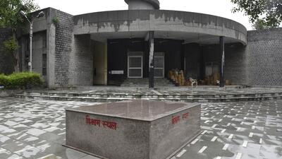 The Green Park crematorium uses CNG as fuel. (HT Archive) The Green Park crematorium uses CNG as fuel. (HT Archive)