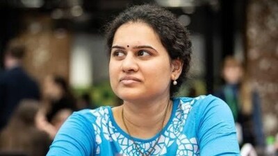 Prime Minister Narendra Modi heaped praise on Grandmaster Koneru Humpy after she won the FIDE Women’s World Rapid Chess Championship (Narendra Modi - X ) Prime Minister Narendra Modi heaped praise on Grandmaster Koneru Humpy after she won the FIDE Women’s World Rapid Chess Championship (Narendra Modi - X )