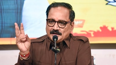 Delhi BJP President Virendra Sachdeva (PTI file) Delhi BJP President Virendra Sachdeva (PTI file)