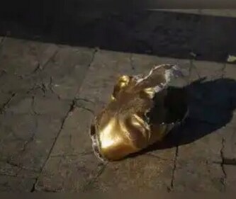 A broken bust of ex-Syrian President Hafez al-Assad (AP) A broken bust of ex-Syrian President Hafez al-Assad (AP)