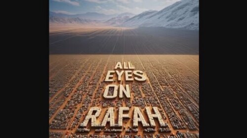 'All Eyes on Rafah' 'All Eyes on Rafah'