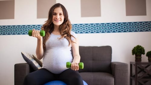 Exercising regularly cuts down the risk of gestational diabetes, high and increased blood pressure during pregnancy (a condition called as ‘pre-eclampsia’), deep vein thrombosis, and varicosity of veins and even preterm birth of the baby. (Shutterstock) Exercising regularly cuts down the risk of gestational diabetes, high and increased blood pressure during pregnancy (a condition called as ‘pre-eclampsia’), deep vein thrombosis, and varicosity of veins and even preterm birth of the baby. (Shutterstock)