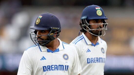 Sanjay Manjrekar advised KL Rahul to open for India in second innings and Rohit Sharma to bat at number 3. (AFP)