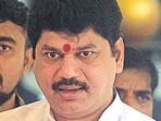 NCP's Dhananjay Munde . (Photo by Satish Bate/ Hindustan Times) (Satish Bate/HT PHOTO)
