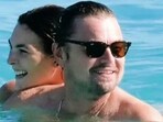 Leonardo DiCaprio and Vittoria Ceretti took a swim together.