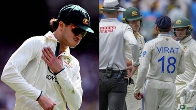 Sam Konstas mocked Virat Kohli on Day 5. Sam Konstas mocked Virat Kohli on Day 5.