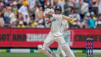 Yashasvi Jaiswal's 84(208) came in vain as India lost by 184 runs vs Australia at the MCG. (AP) Yashasvi Jaiswal's 84(208) came in vain as India lost by 184 runs vs Australia at the MCG. (AP)