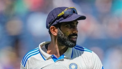 India's Jasprit Bumrah walks of the field for tea break on the day four of the fourth cricket test between Australia and India at the Melbourne Cricket Ground, Melbourne, Australia, Sunday, Dec. 29 (AP) India's Jasprit Bumrah walks of the field for tea break on the day four of the fourth cricket test between Australia and India at the Melbourne Cricket Ground, Melbourne, Australia, Sunday, Dec. 29 (AP)