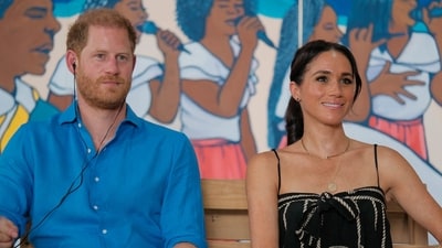 Royal expert explains why Americans ‘dislike’ Prince Harry and Meghan Markle (Colombia Vice Presidency/Handout via REUTERS) (via REUTERS)