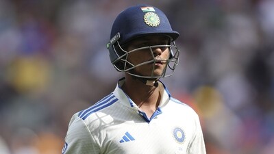 Pat Cummins stated that he has no doubt in his mind that Yashasvi Jaiswal edged the ball to the wicketkeeper. (Photo by Martin KEEP / AFP) (AFP) Pat Cummins stated that he has no doubt in his mind that Yashasvi Jaiswal edged the ball to the wicketkeeper. (Photo by Martin KEEP / AFP) (AFP)