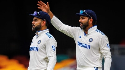 Sanjay Manjrekar believes there is no comparison between Rohit Sharma and Virat Kohli. (Photo by Patrick HAMILTON / AFP) (AFP) Sanjay Manjrekar believes there is no comparison between Rohit Sharma and Virat Kohli. (Photo by Patrick HAMILTON / AFP) (AFP)
