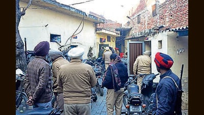 Islamabad police station in Amritsar where an explosion took place during the wee hours on December 17. (HT File) Islamabad police station in Amritsar where an explosion took place during the wee hours on December 17. (HT File)