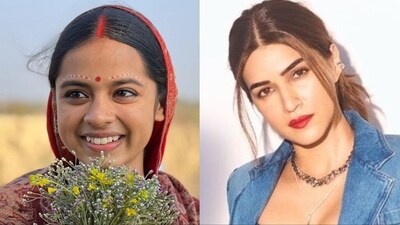 Nitanshi Goel was overwhelmed by Kriti Sanon's compliment. Nitanshi Goel was overwhelmed by Kriti Sanon's compliment.