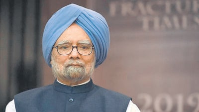 Panjab University (PU) is set to approach former Prime Minister (PM) Dr Manmohan Singh’s family over his 2018 announcement to donate his books to the university. (Amal KS/HT PHOTO)