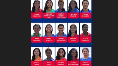 USA Cricket has unveiled its squad for the U19 Women’s T20 World Cup, featuring an all-Indian-American lineup. (Instagram/usacricket) USA Cricket has unveiled its squad for the U19 Women’s T20 World Cup, featuring an all-Indian-American lineup. (Instagram/usacricket)
