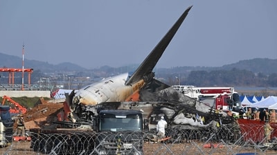 The plane crash in South Korea led to 179 fatalities out of 181 passengers on the flight. (AFP) The plane crash in South Korea led to 179 fatalities out of 181 passengers on the flight. (AFP)
