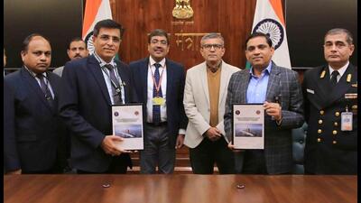 The defence ministry signed two contracts with the Mazagon Dock Shipbuilders Limited and the Naval Group, France. (X/SpokespersonMoD) The defence ministry signed two contracts with the Mazagon Dock Shipbuilders Limited and the Naval Group, France. (X/SpokespersonMoD)