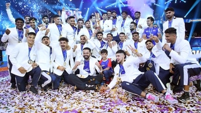 For the Haryana Steelers, the champions, Shivam Patare scored 9 points, Mohammadreza Shadloui bagged 7 and Vinay added 6 more to the cause. For the Haryana Steelers, the champions, Shivam Patare scored 9 points, Mohammadreza Shadloui bagged 7 and Vinay added 6 more to the cause.