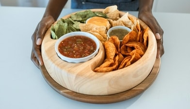 Dips add flavour to chips and other snacks. (Pexels) Dips add flavour to chips and other snacks. (Pexels)