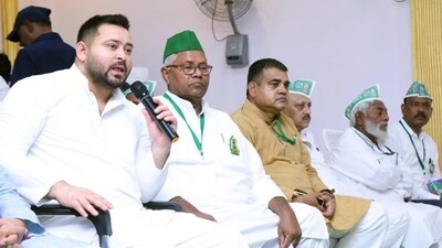 RJD leader Tejashwi Yadav (Hindustan Times)