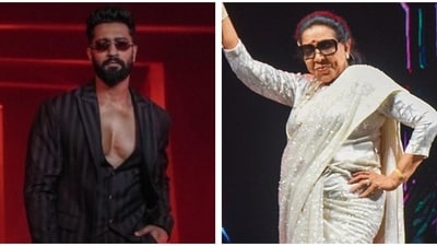 Vicky Kaushal is in awe of Asha Bhosle's rendition of Tauba Tauba. Vicky Kaushal is in awe of Asha Bhosle's rendition of Tauba Tauba.