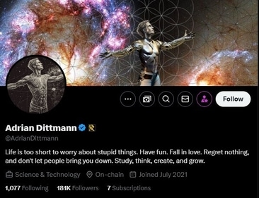 Andrian Dittmann's X profile Andrian Dittmann's X profile