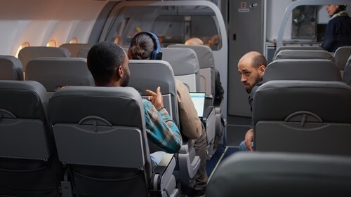 Seat squatters trend sparked debate among airline passengers on social media. (Freepik) Seat squatters trend sparked debate among airline passengers on social media. (Freepik)