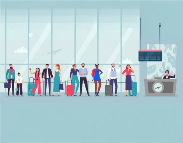 Gate lice" refers to passengers who cut lines in the hope of boarding a flight early. (Freepik) Gate lice" refers to passengers who cut lines in the hope of boarding a flight early. (Freepik)