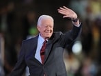 President Joe Biden has declared Jan 9 a national mourning for Jimmy Carter, who dedicated his post-presidency to humanitarian efforts. (Photo by Robyn BECK / AFP)