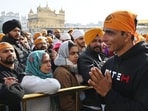 Bollywood actor Sonu Sood (R) visits the Golden temple in Amritsar on December 29, 2024. (Photo by Narinder NANU / AFP) Bollywood actor Sonu Sood (R) visits the Golden temple in Amritsar on December 29, 2024. (Photo by Narinder NANU / AFP)