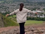 Priya Bapat enjoying her vacation in UK. Priya Bapat enjoying her vacation in UK.