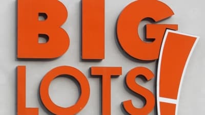 FILE - A shopper leaves the Big Lots store on Dec. 4, 2012 in Berlin, Vt. (AP Photo/Toby Talbot, File) (AP) FILE - A shopper leaves the Big Lots store on Dec. 4, 2012 in Berlin, Vt. (AP Photo/Toby Talbot, File) (AP)