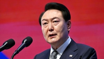 South Korea's President Yoon Suk Yeol (AFP) (AFP)